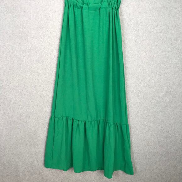 Rolla Coster Dress Small Midi Tiered Flowy‎ Resort Kelly Boho Cottage Feminine - Picture 4 of 10